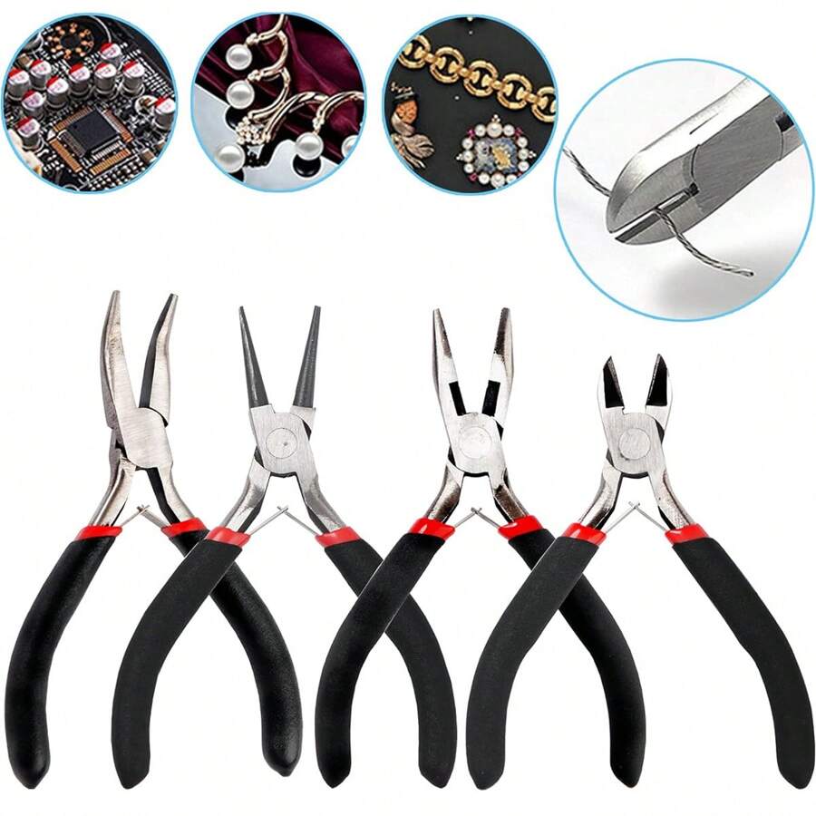 Jewelry Making Pliers Set - 3/5/6Pack Jewelry Making Pliers Tool Kit