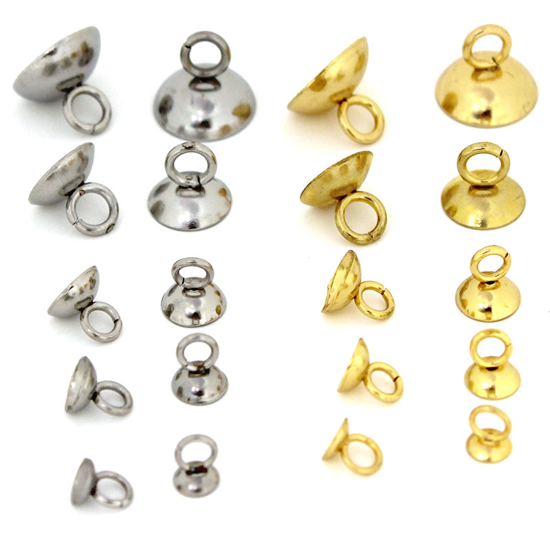Jewelry Making Ideas - 20Pcs 4/5/6/8/10mm Stainless Steel Beads End