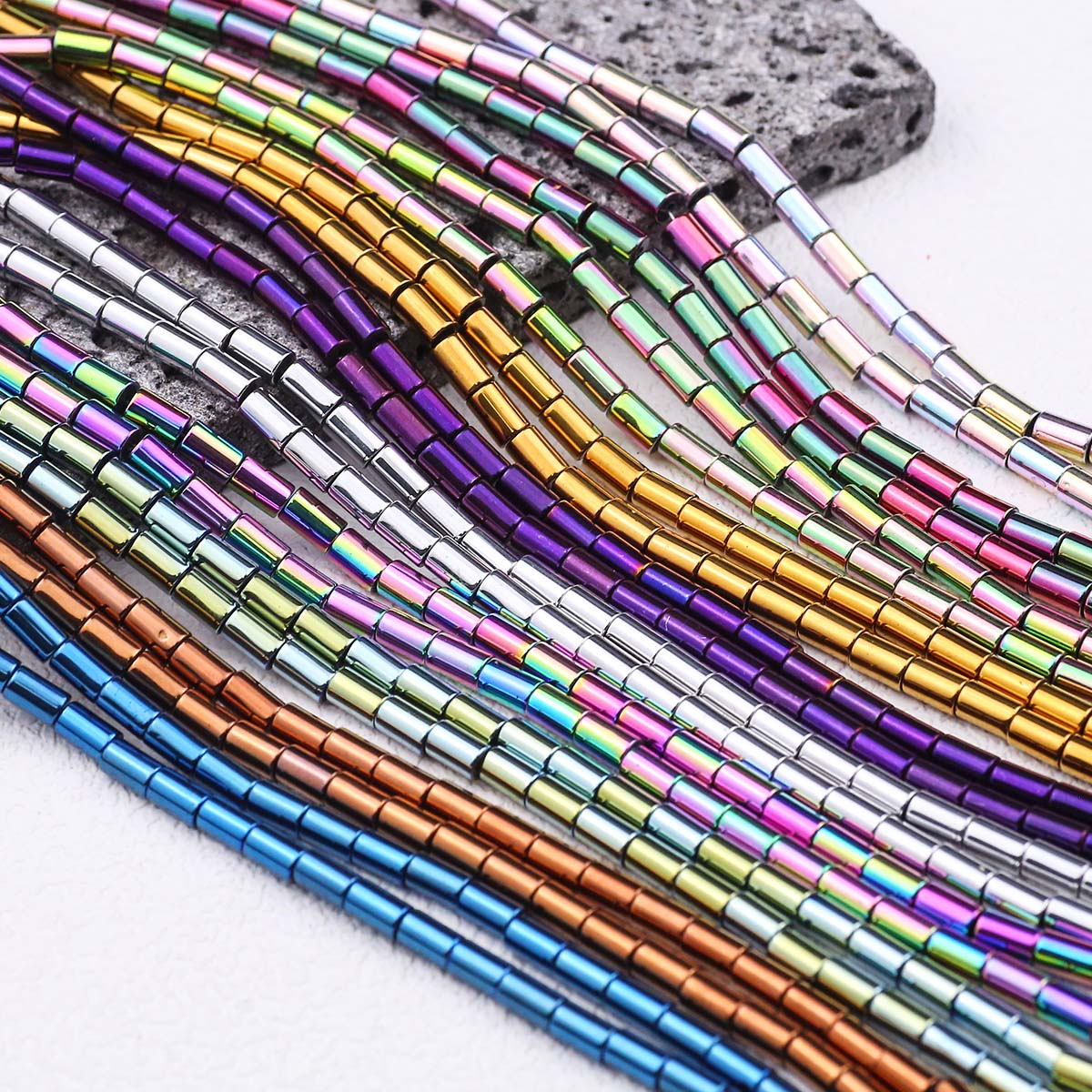 Golden Color Plated Straight T - Seed Bead Tube recensione e prezzo