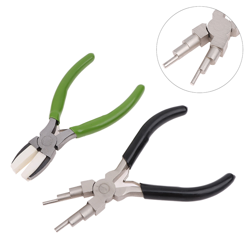 Green Flat Nose Pliers Black 6 - Jewelry Making Round Nose Pliers recensione e prezzo