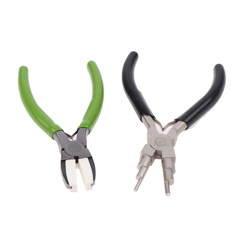 Green Flat Nose Pliers Black 6 - Jewelry Making Round Nose Pliers recensione e prezzo