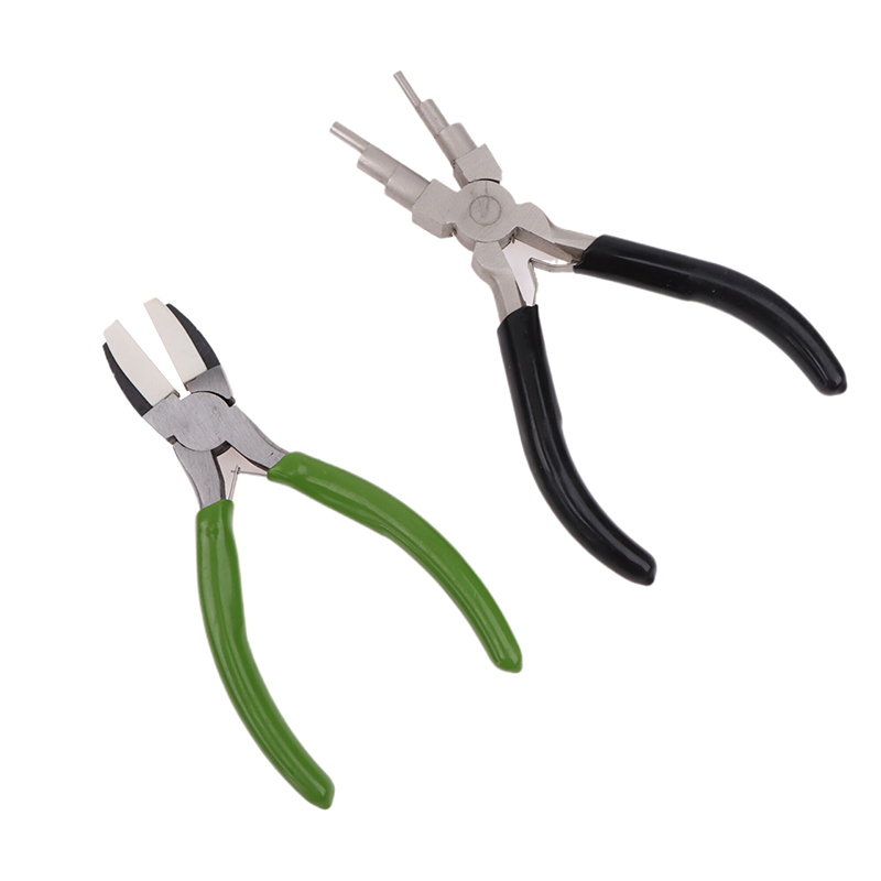Green Flat Nose Pliers Black 6 - Jewelry Making Round Nose Pliers recensione e prezzo