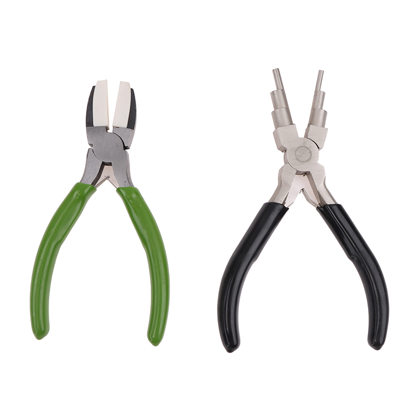 Green Flat Nose Pliers Black 6 - Jewelry Making Round Nose Pliers recensione e prezzo