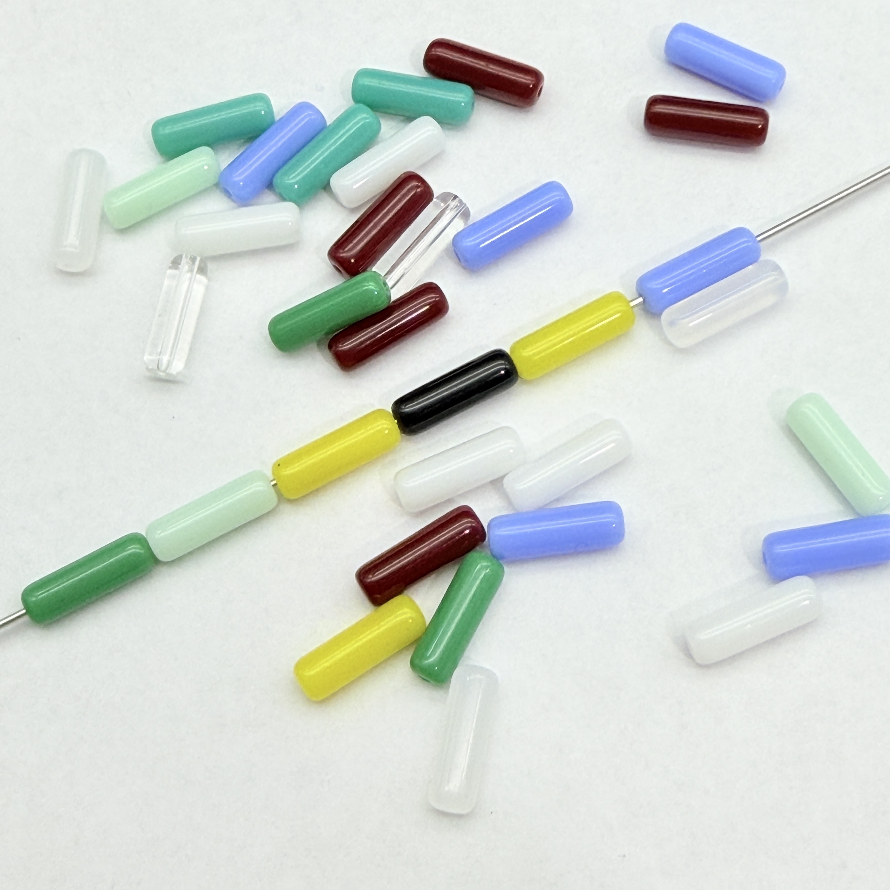 50-400pcs 4x13mm Solid Color L - Seed Bead Tube recensione e prezzo