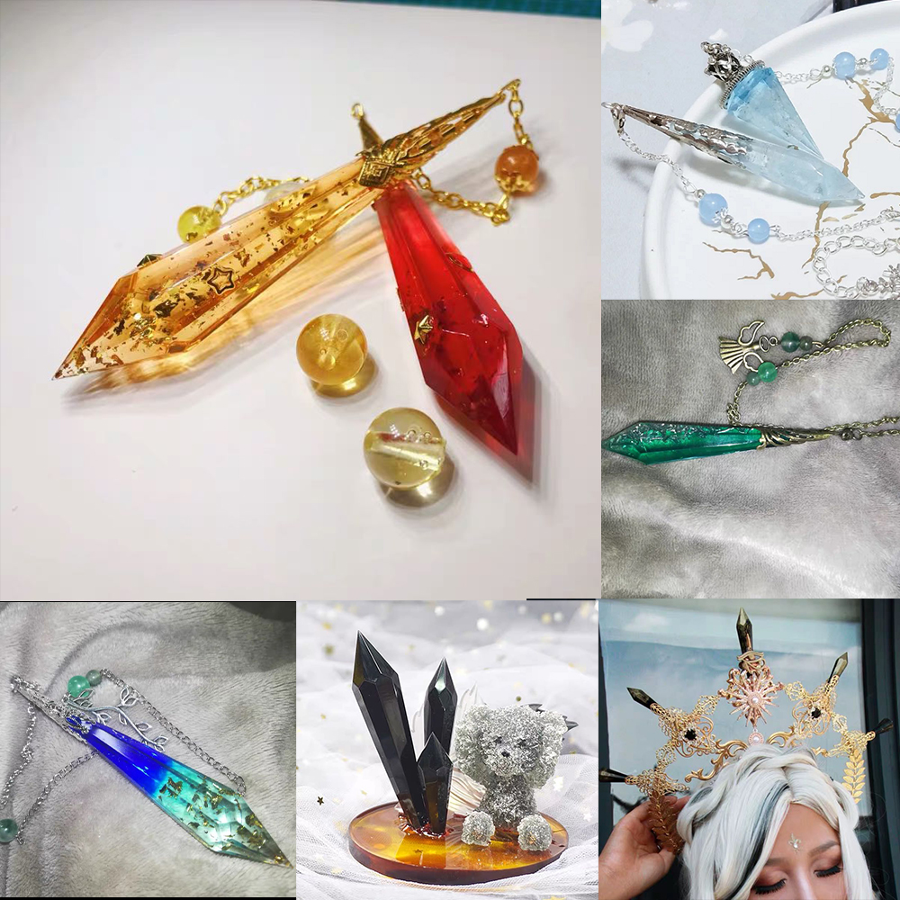 1pcs DIY Crystal Pendulum Epox - Jewelry Making Techniques recensione e prezzo