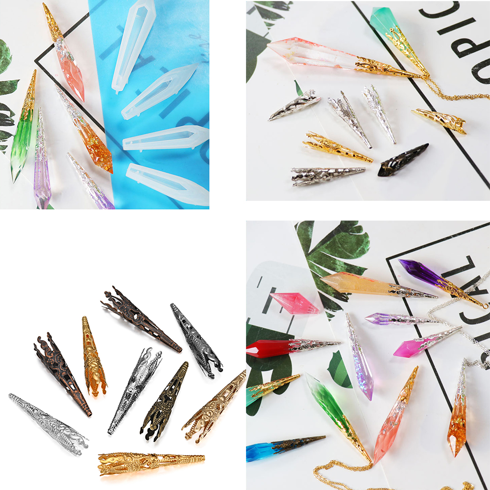 1pcs DIY Crystal Pendulum Epox - Jewelry Making Techniques recensione e prezzo