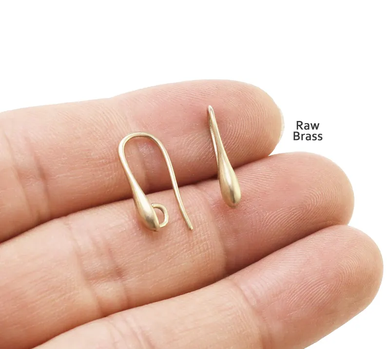 20pcs Teardrop Earring Wires,  - Jewelry Making Earring Supplies recensione e prezzo
