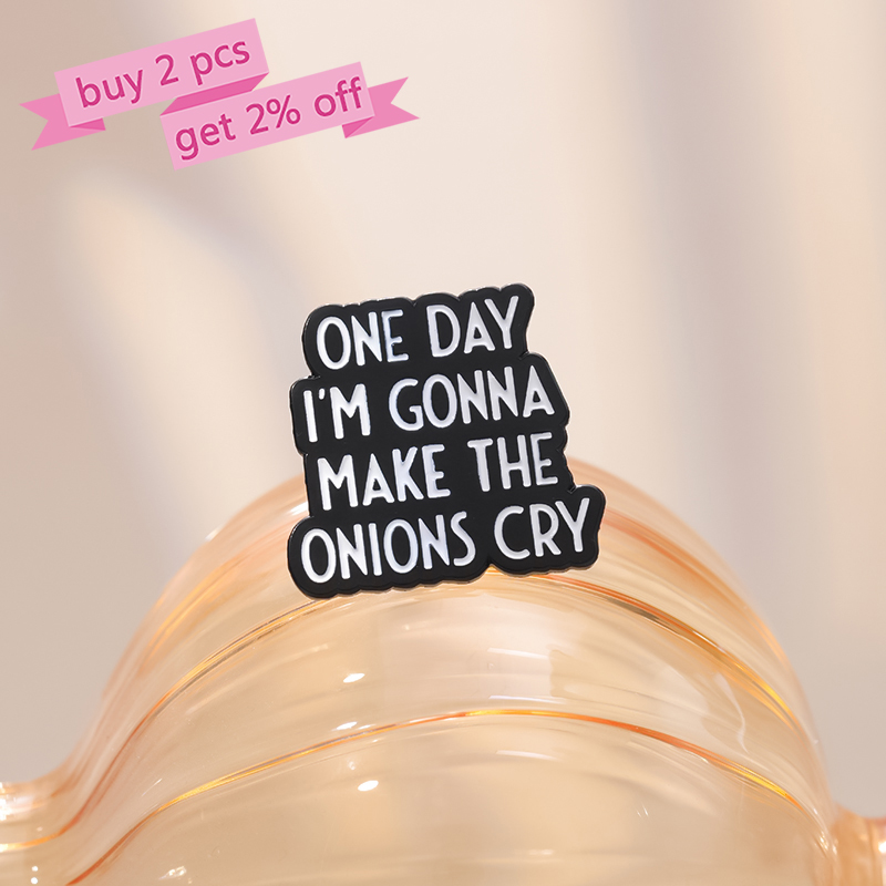 Quotes Enamel Pins Custom ONE  - Jewelry Making Quotes recensione e prezzo