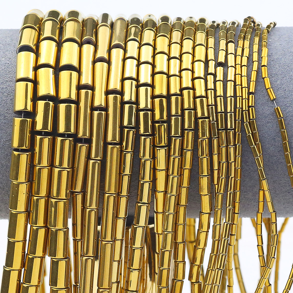 4/5/6/8/13mm Plated Golden Col - Seed Bead Tube recensione e prezzo