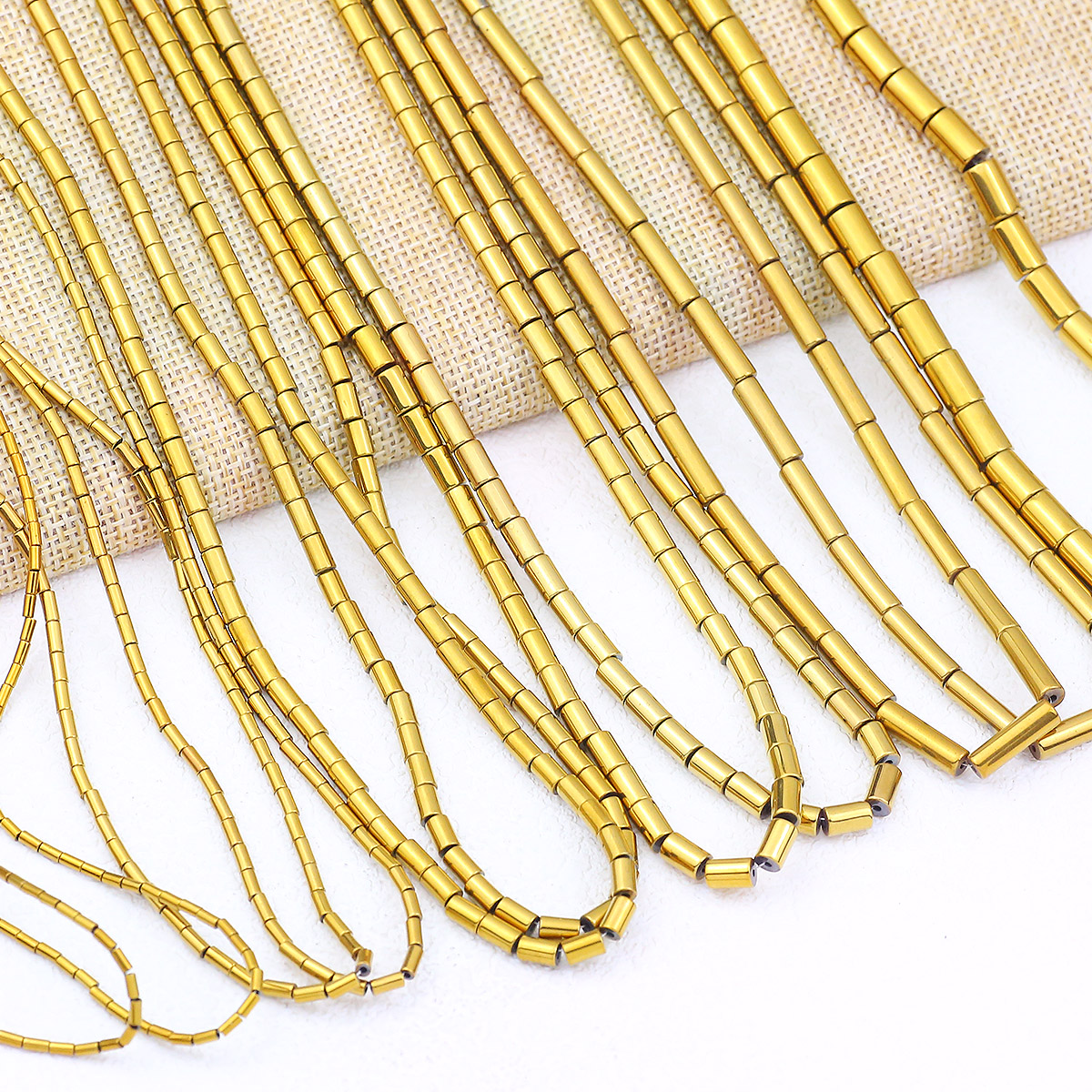 4/5/6/8/13mm Plated Golden Col - Seed Bead Tube recensione e prezzo