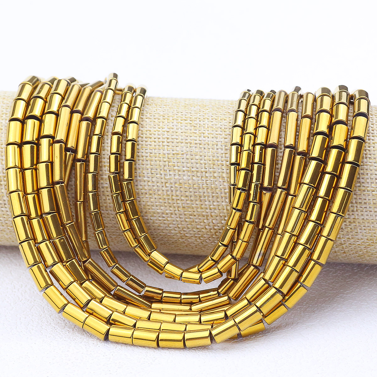 4/5/6/8/13mm Plated Golden Col - Seed Bead Tube recensione e prezzo