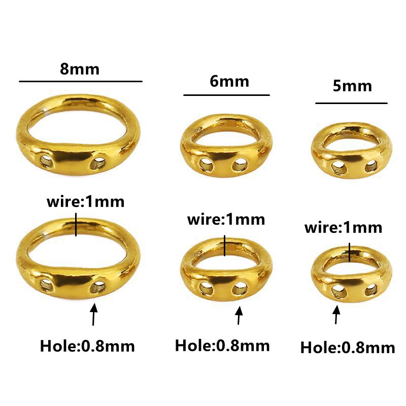 30pcs 5/6/8mm Stainless Steel  - Jewelry Making Ideas recensione e prezzo