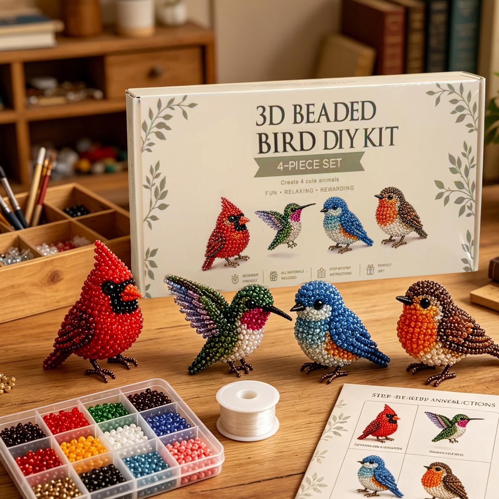 Cute Bird & Animal Beading Cra - Jewelry Making Table recensione e prezzo