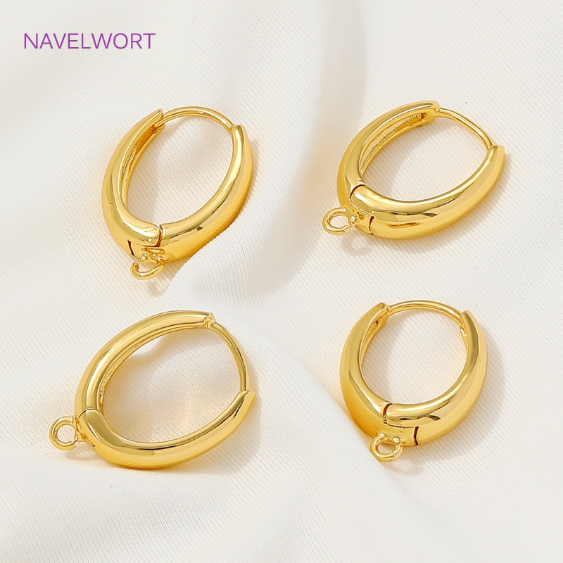 18K Gold Plated Brass Earwires - Jewelry Making Earring Supplies recensione e prezzo
