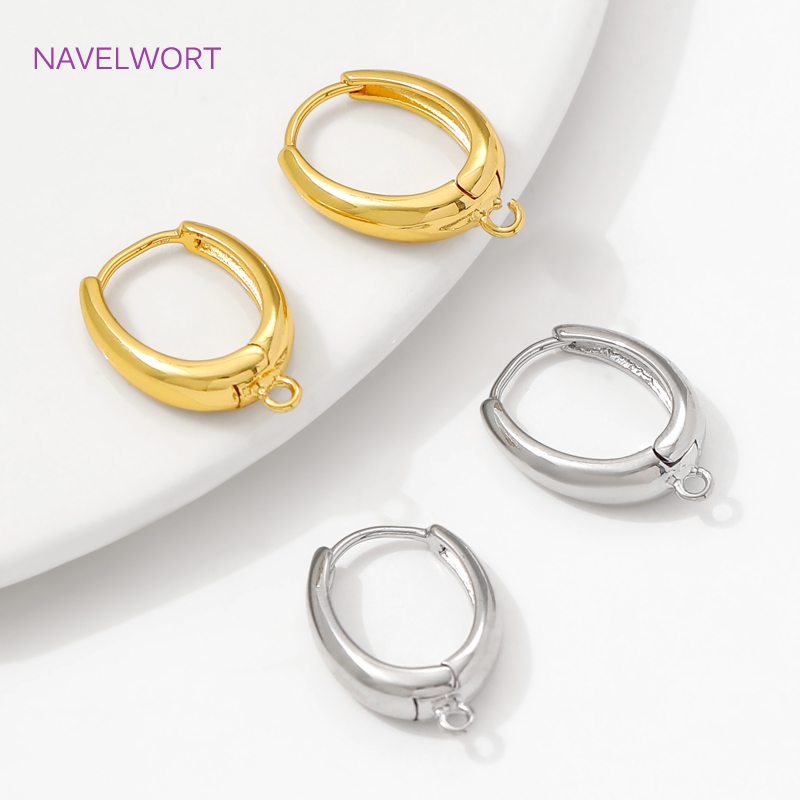 18K Gold Plated Brass Earwires - Jewelry Making Earring Supplies recensione e prezzo