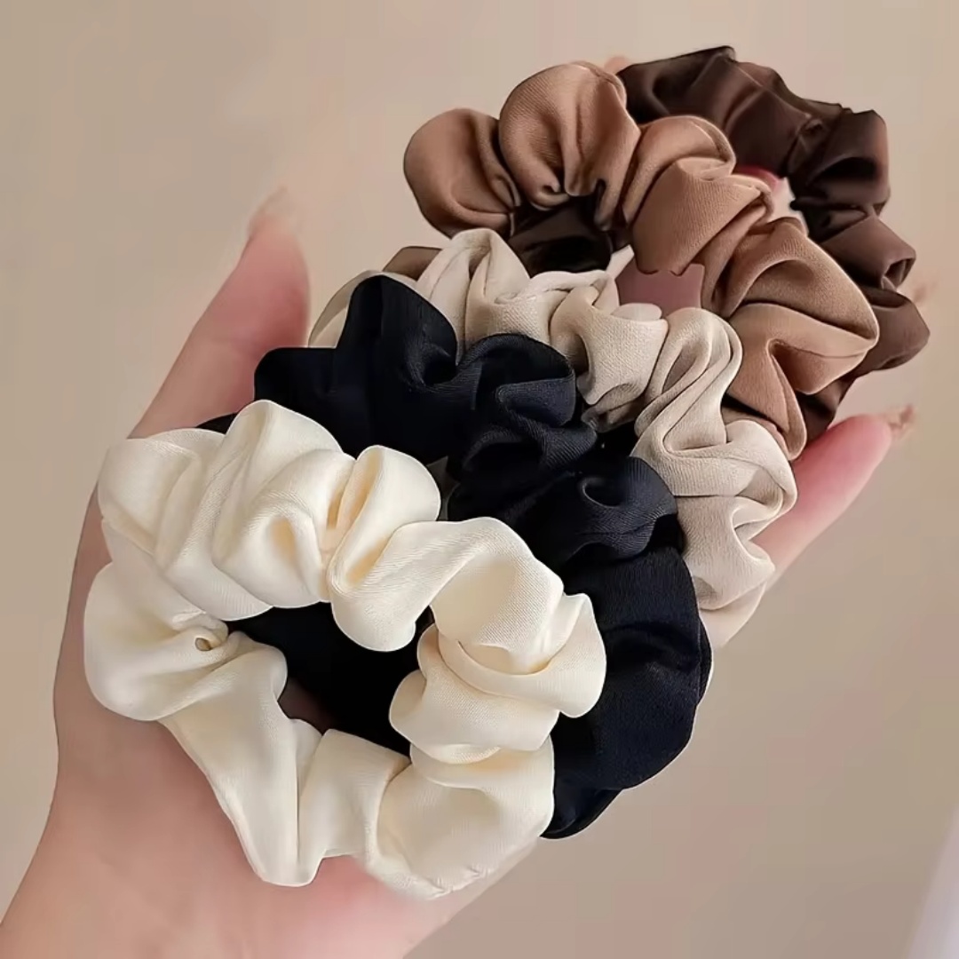 5PCS Satin Hair Scrunchie Exqu - Jewelry Making Adults recensione e prezzo