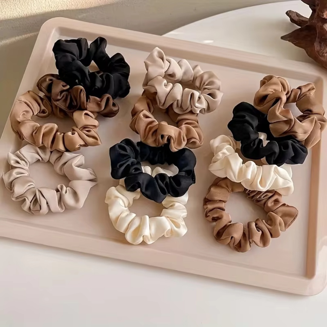 5PCS Satin Hair Scrunchie Exqu - Jewelry Making Adults recensione e prezzo