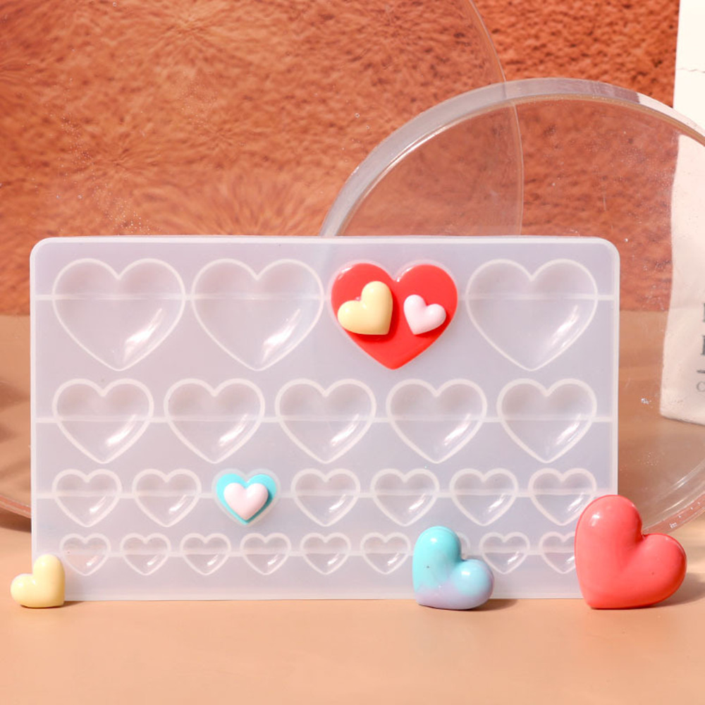 Love Heart Silicone Mold Jewel - Jewelry Making Techniques recensione e prezzo