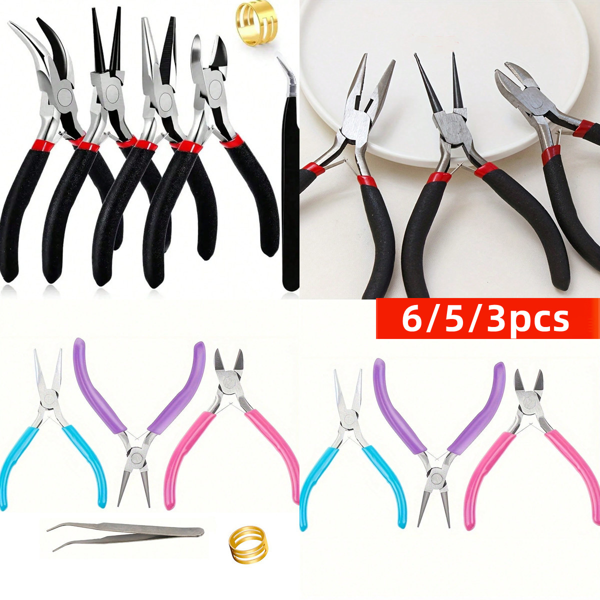 6/5/3pcs Jewelry Making Tools  - Jewelry Making Pliers Set recensione e prezzo
