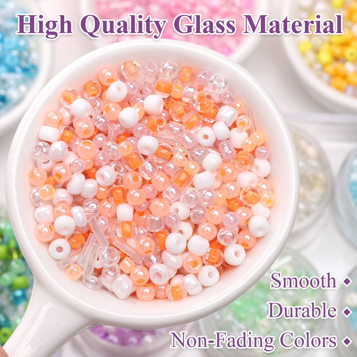 24 Grid Mixed Size Glass Seed  - Seed Bead Tube recensione e prezzo