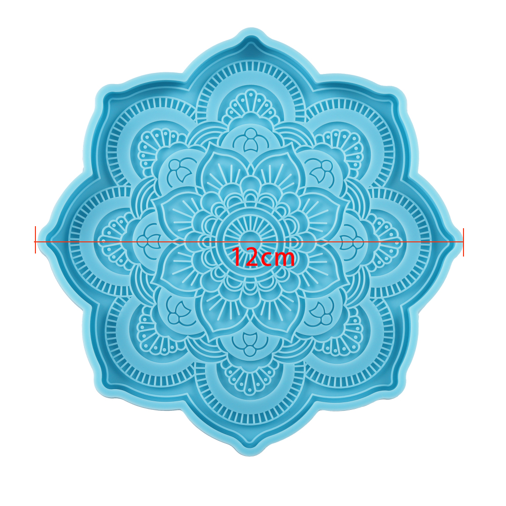 Mandala Coaster Silicone Mold  - Jewelry Making Techniques recensione e prezzo