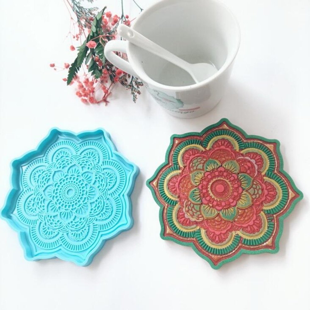 Mandala Coaster Silicone Mold  - Jewelry Making Techniques recensione e prezzo