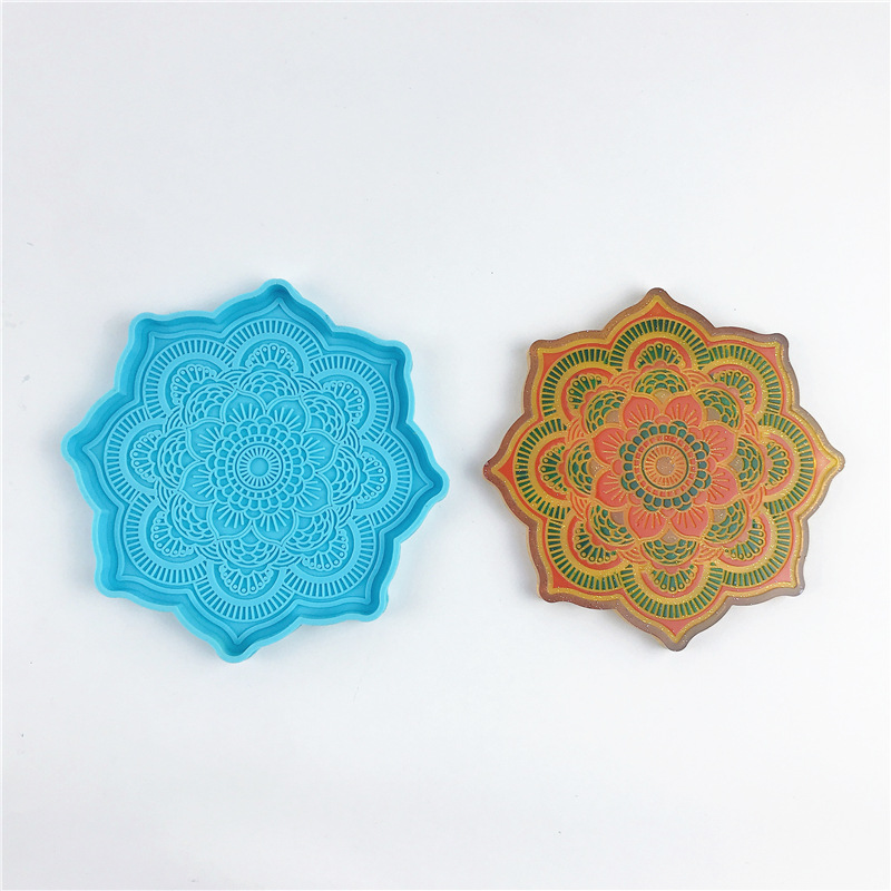 Mandala Coaster Silicone Mold  - Jewelry Making Techniques recensione e prezzo