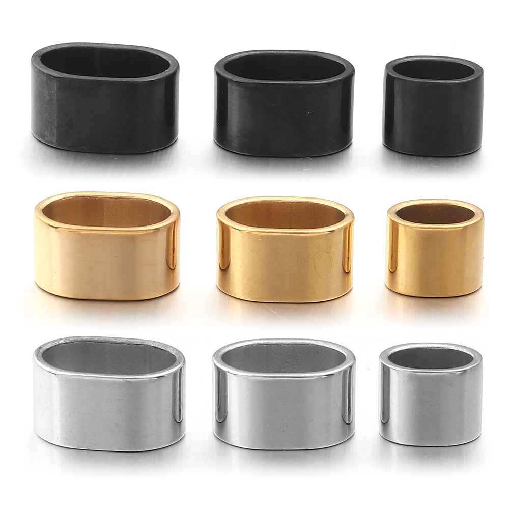 6pcs Flat Stainless Steel Tube - Jewelry Making Ideas recensione e prezzo