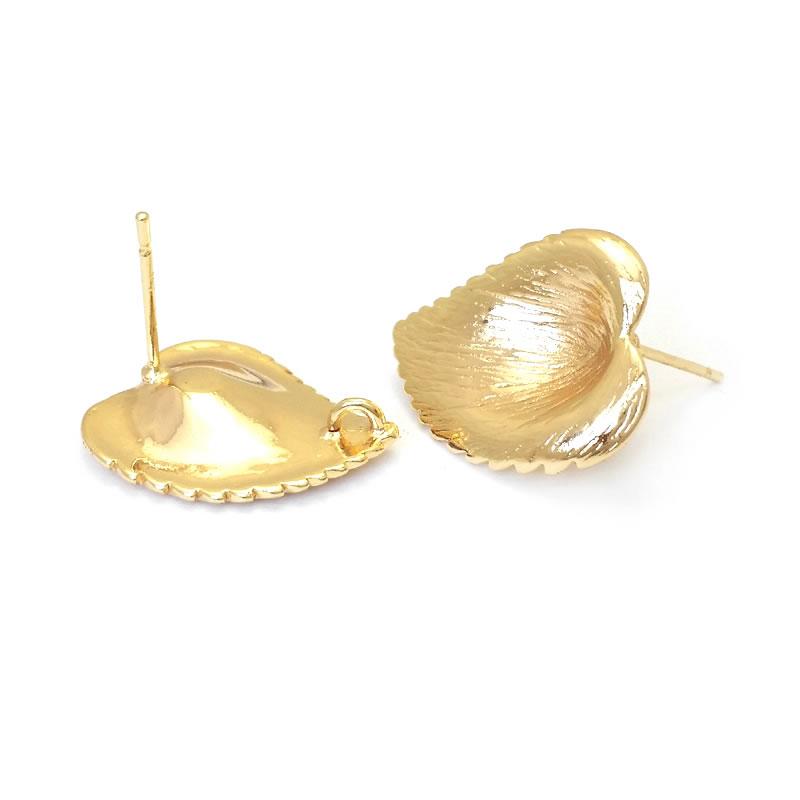 18K Gold Color Brass Lotus Lea - Jewelry Making Earring Supplies recensione e prezzo
