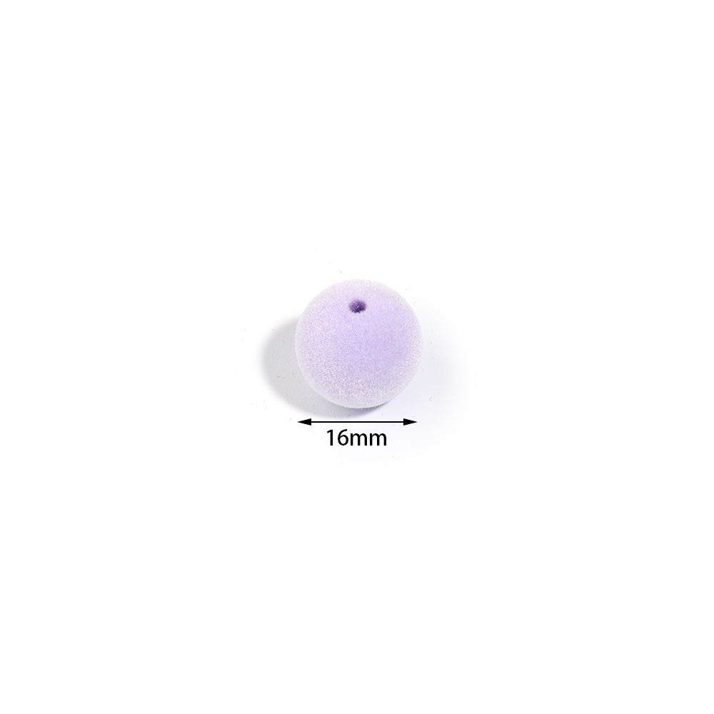 10Pcs/Lot 16mm Colorful Acryli - Bead Mat Velvet recensione e prezzo