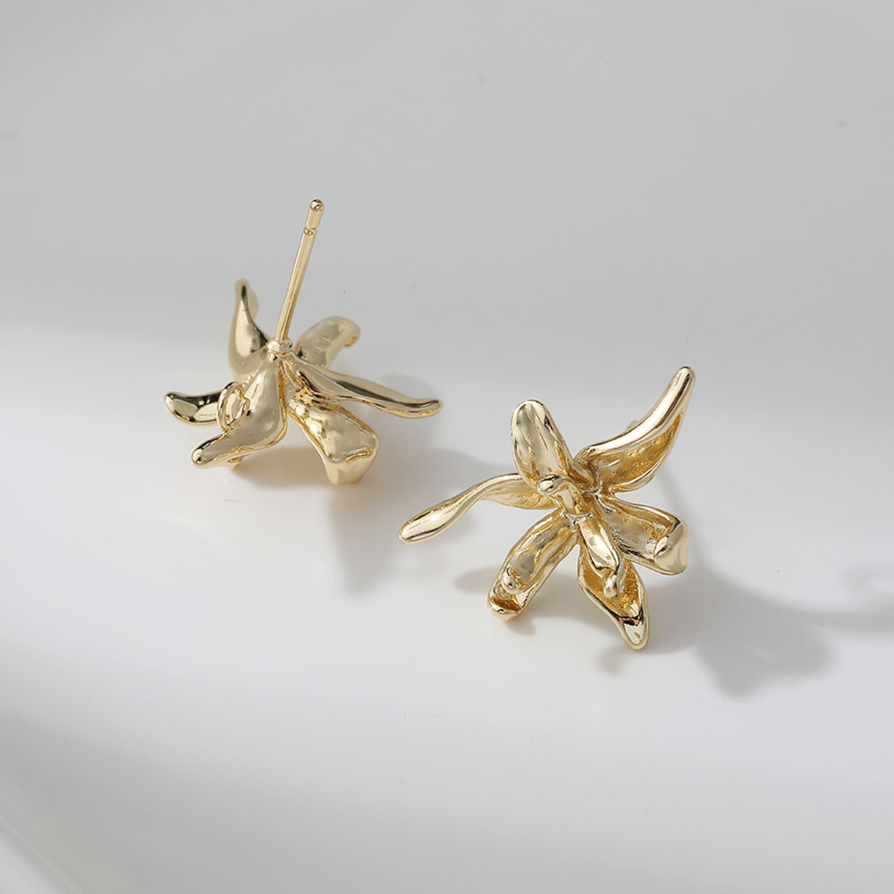 4PCS Dainty Flower Shape Ear S - Jewelry Making Earring Supplies recensione e prezzo