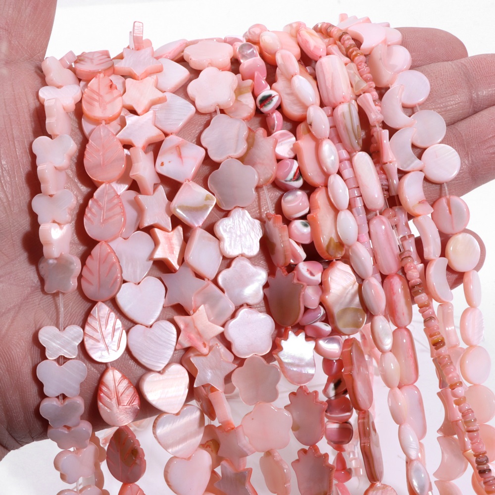 Pink Mother of Pearl Shell Bea - Seed Bead Tube recensione e prezzo