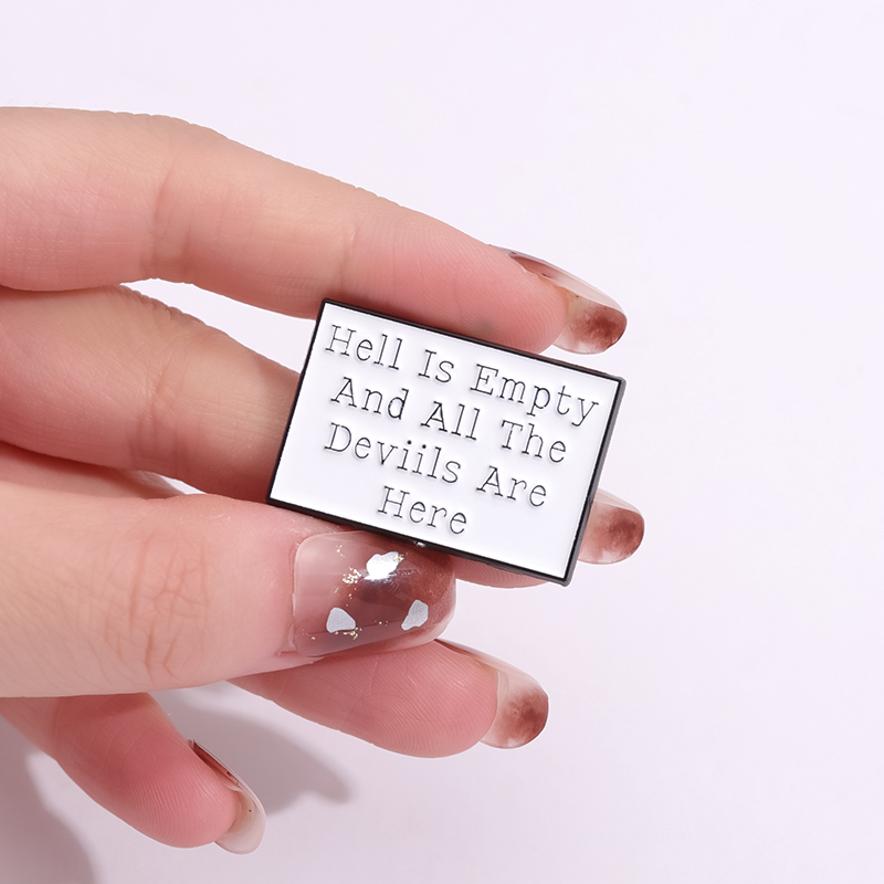 Sarcastic Quotes Enamel Pins C - Jewelry Making Quotes recensione e prezzo