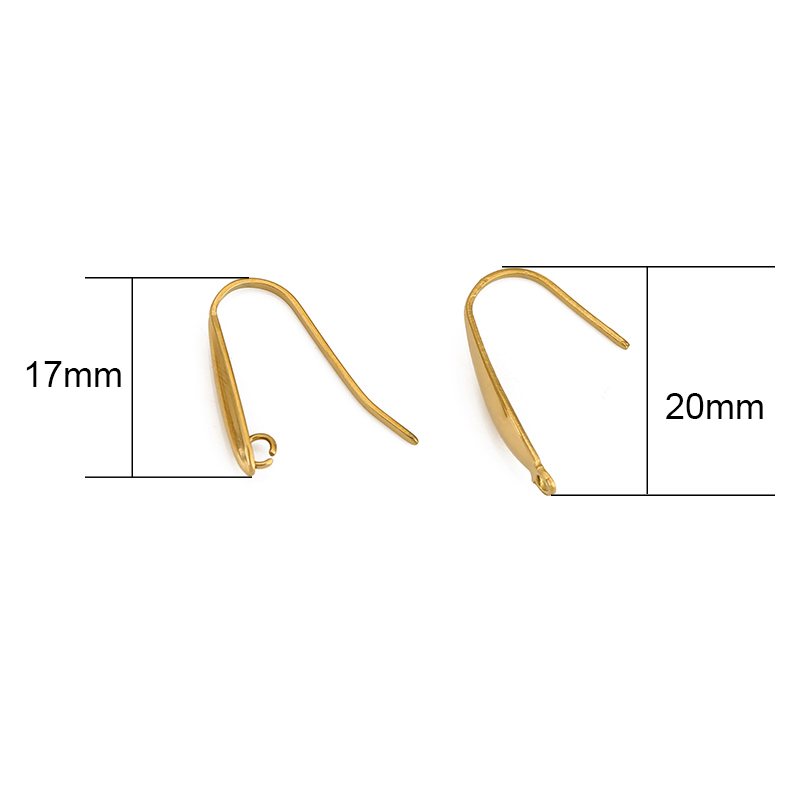 10pcs Never Fade Stainless Ste - Jewelry Making Earring Supplies recensione e prezzo