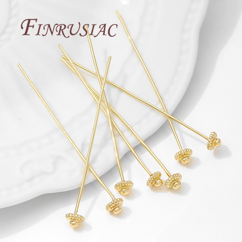 10/20Pcs/Lot 18K Gold-plated P - Jewelry Making Earring Supplies recensione e prezzo
