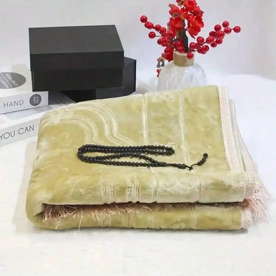 Prayer Rug Muslim Velvet Mat I - Bead Mat Velvet recensione e prezzo