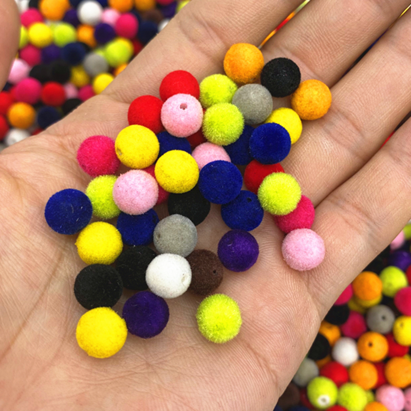 50pcs/lot 8mm Velvet Acrylic B - Bead Mat Velvet recensione e prezzo