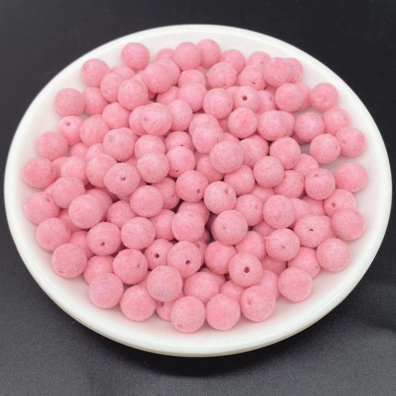 50pcs/lot 8mm Velvet Acrylic B - Bead Mat Velvet recensione e prezzo