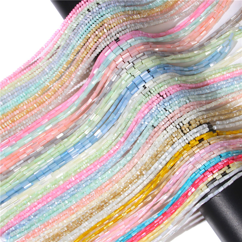 Colorful Natural Freshwater Sh - Seed Bead Tube recensione e prezzo
