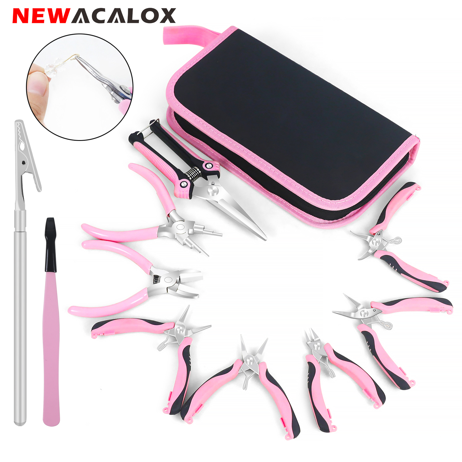 NEWACALOX Mini Jewelry Pliers  - Jewelry Making Pliers Set recensione e prezzo