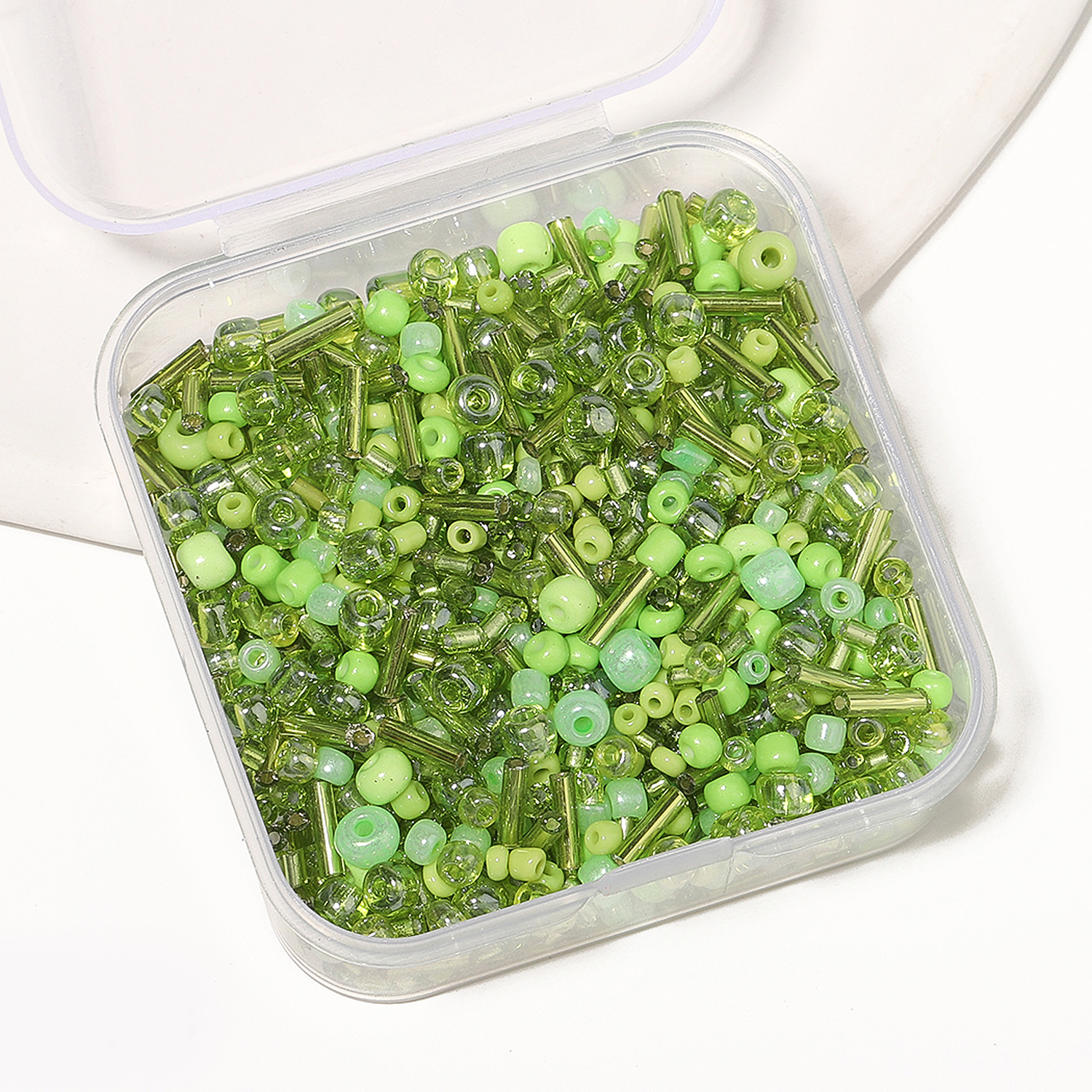 700Pcs/box Green Japanese Seed - Seed Bead Tube recensione e prezzo
