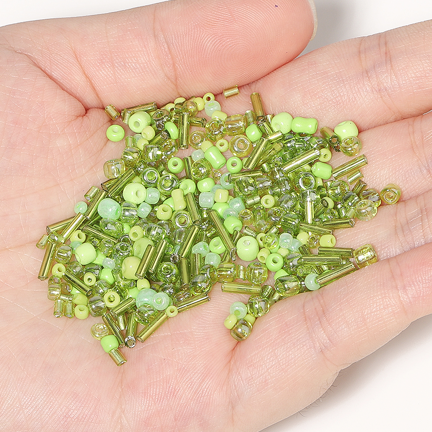 700Pcs/box Green Japanese Seed - Seed Bead Tube recensione e prezzo