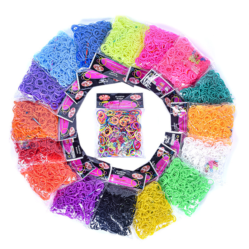 600 pieces Colorful Rubber Ban - Jewelry Making Techniques recensione e prezzo