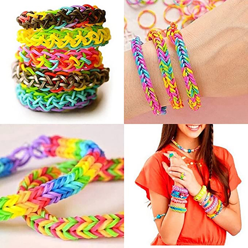 600 pieces Colorful Rubber Ban - Jewelry Making Techniques recensione e prezzo