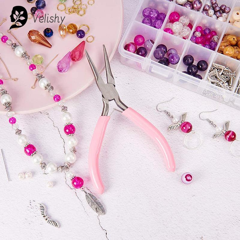 1PC Mini Pliers Diagonal Round - Jewelry Making Round Nose Pliers recensione e prezzo