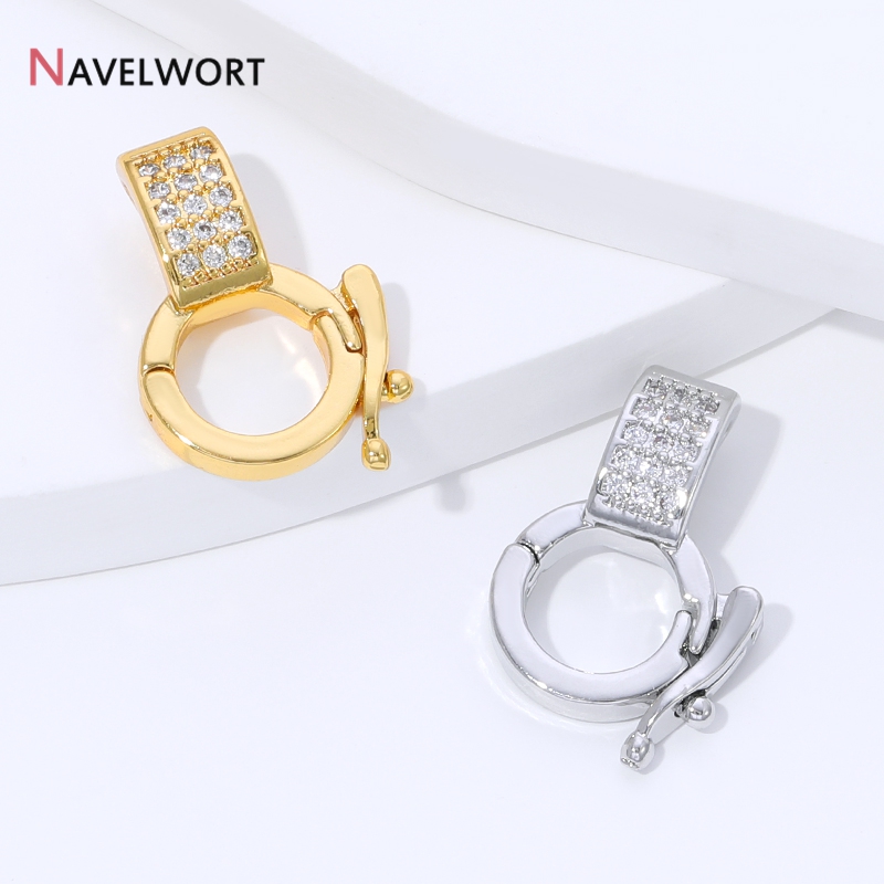 18K Gold Plated Brass Inlaid Z - Jewelry Making Ideas recensione e prezzo