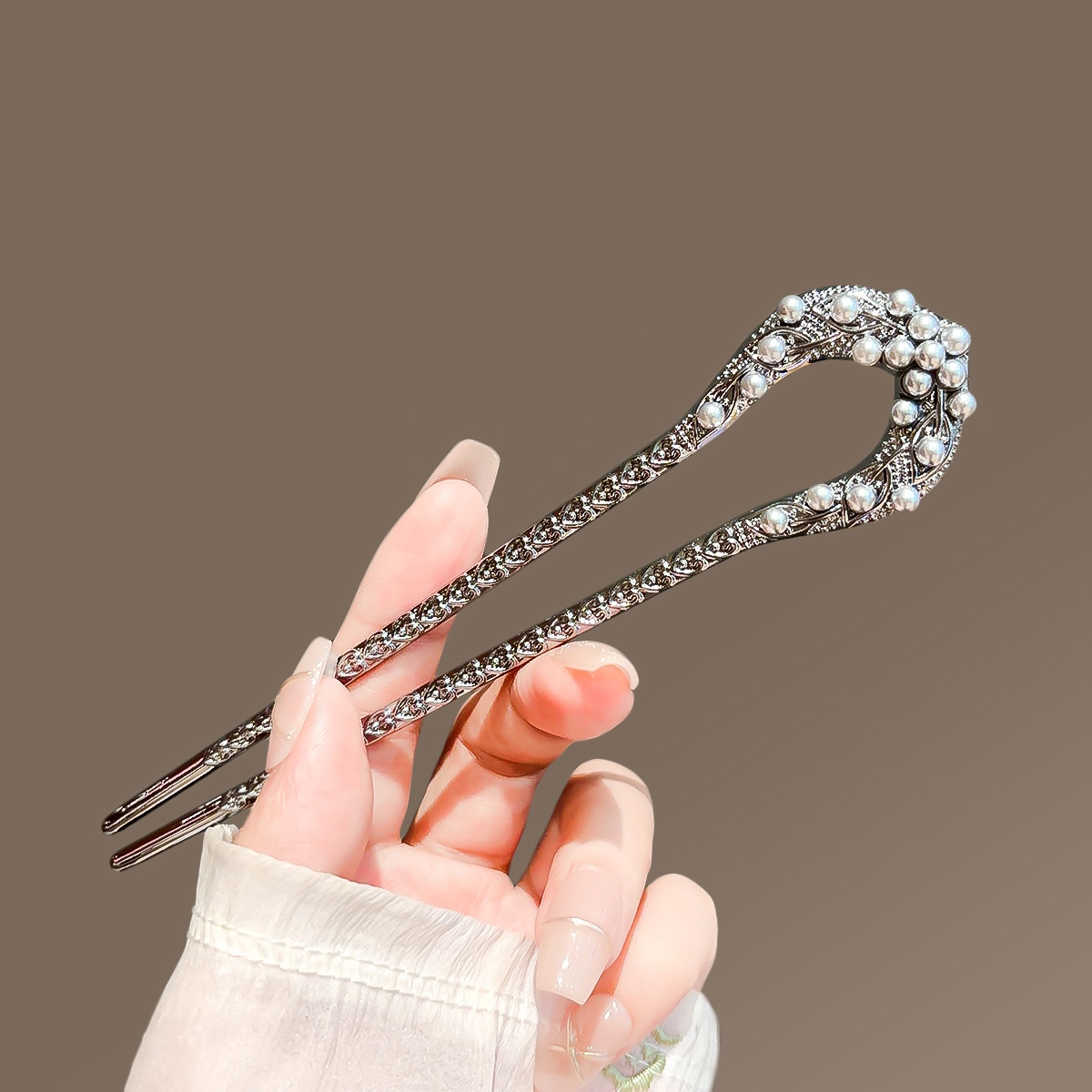 New Pearl U Shaped Hairpin For - Jewelry Making Adults recensione e prezzo