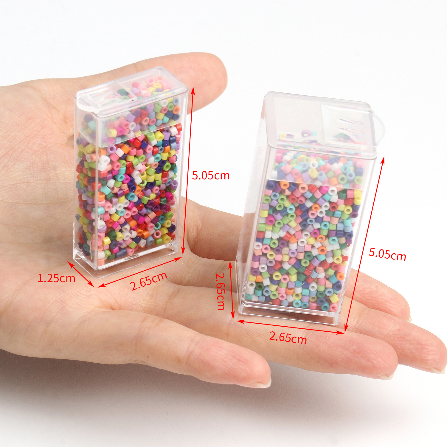 1000/3000pcs 2mm Czech Glass S - Seed Bead Tube recensione e prezzo