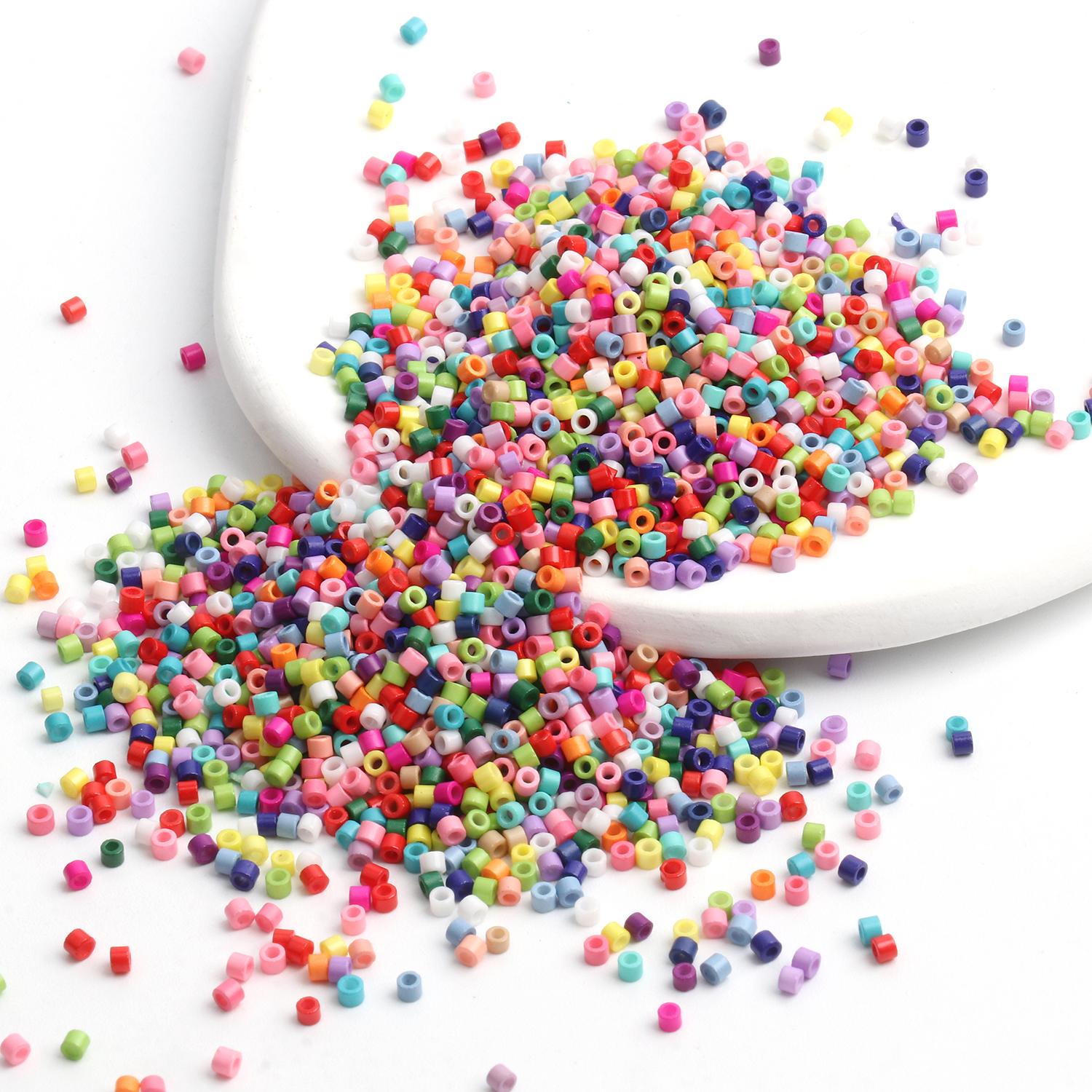 1000/3000pcs 2mm Czech Glass S - Seed Bead Tube recensione e prezzo