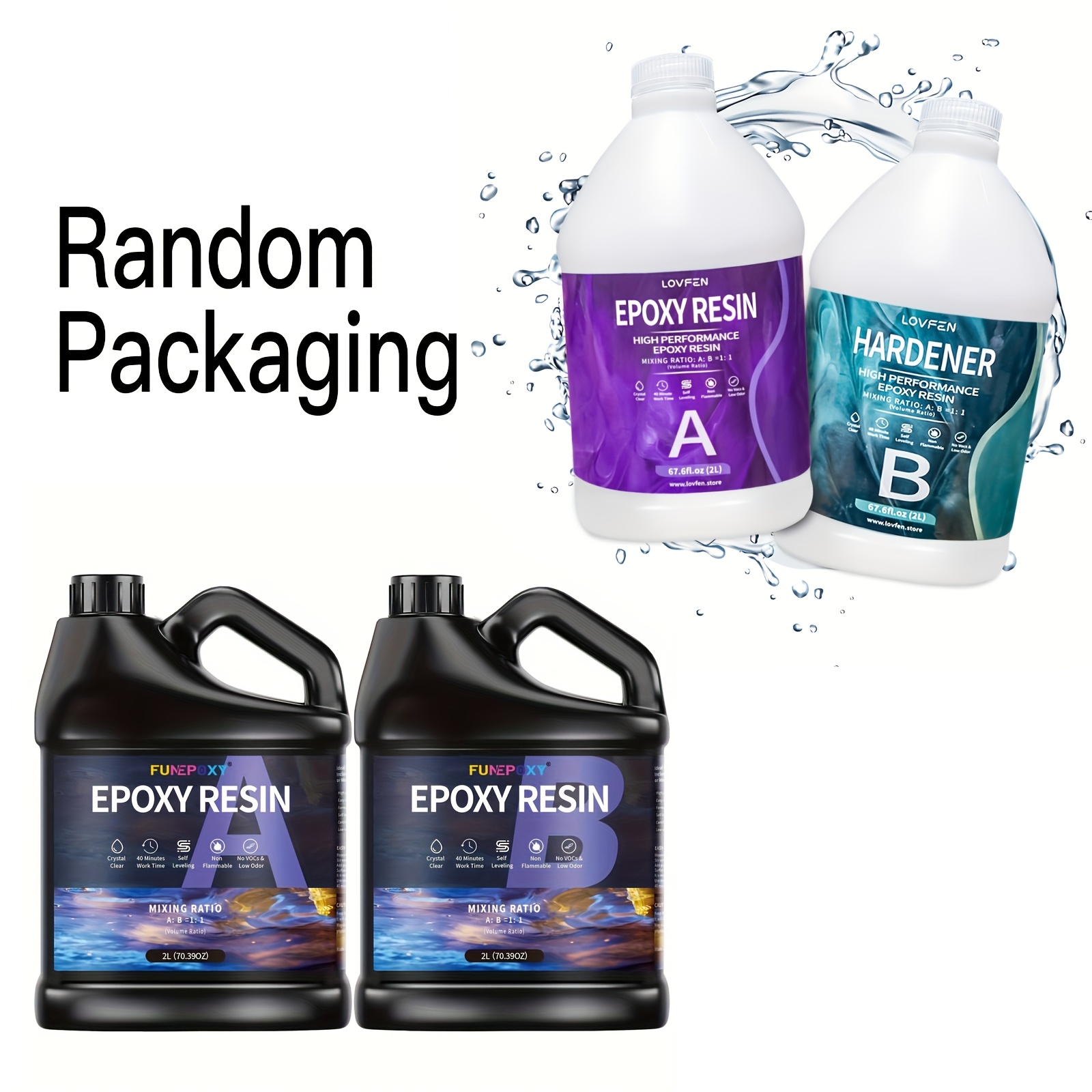 4 Gallons Super Clear Epoxy Re - Jewelry Making Table recensione e prezzo